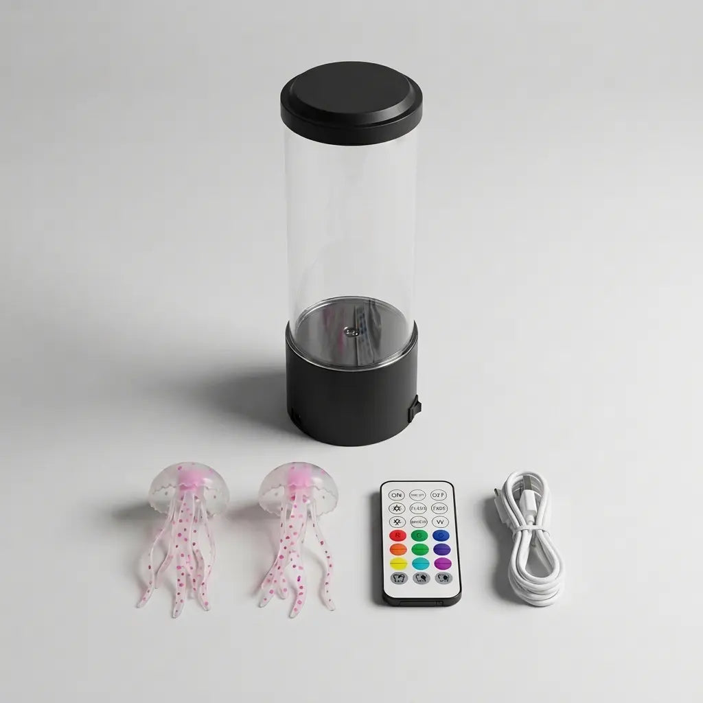 Lámpara de Medusa LED con Cambio de Color