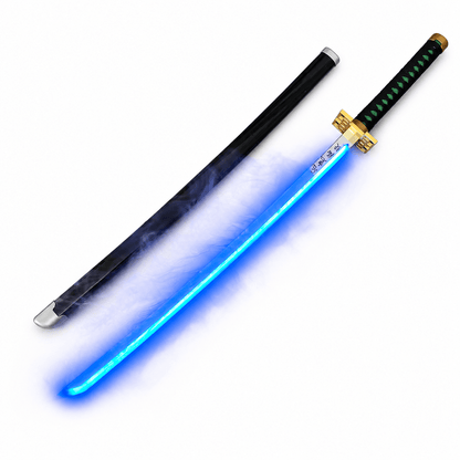 Katana with Realistic Vapor Effect & RGB LED Lights